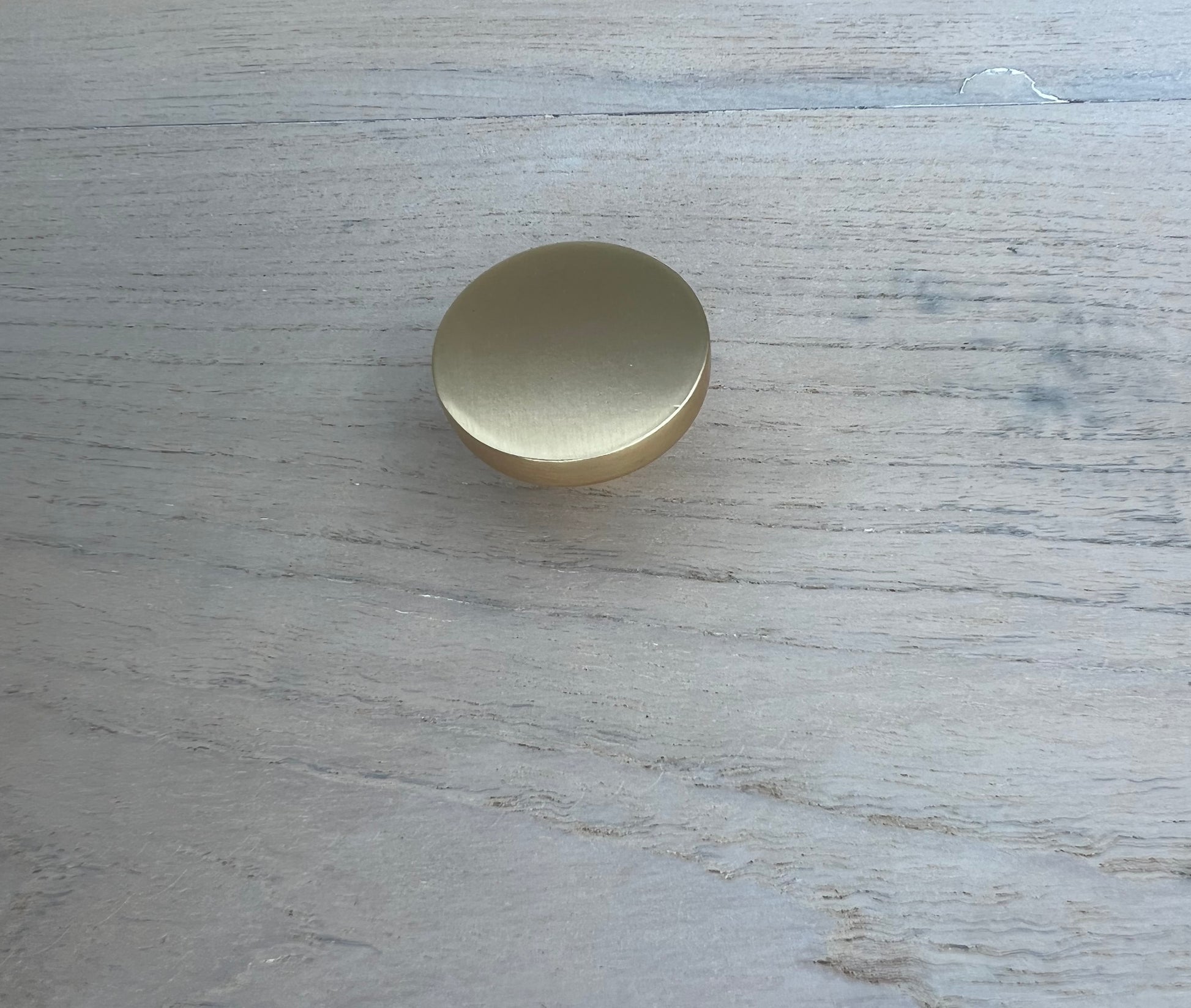 Solid Alloy Round Drawer Pull 35x23mm with option of colour