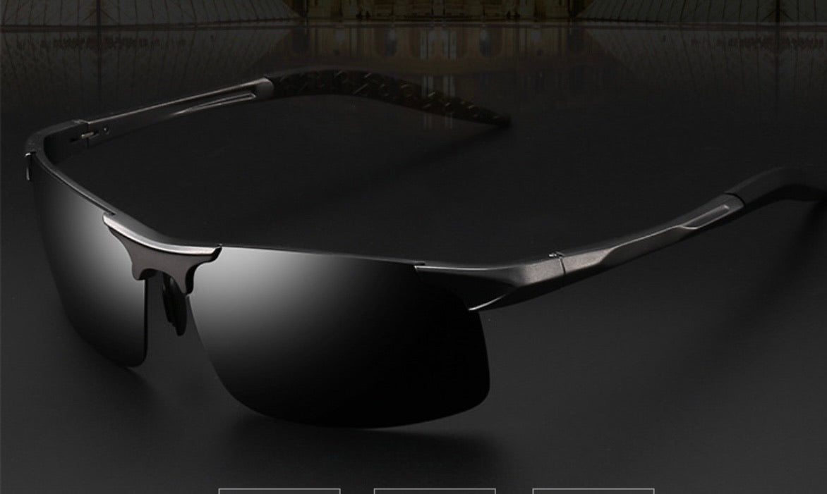 Aluminium magnesium frame sunglasses